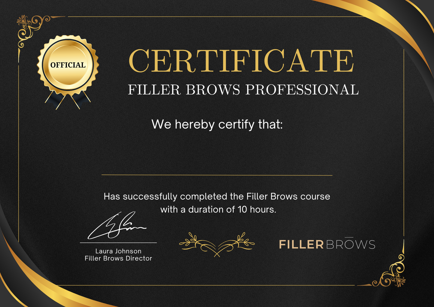 Luxury Certificate